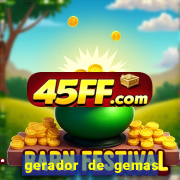 gerador de gemas clash royale